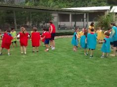 1º ano B em aula passeio no Espaço Verde