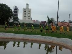 1º ano B em aula passeio no Espaço Verde