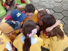 1º ano B em aula passeio no Espaço Verde