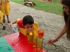 1º ano B em aula passeio no Espaço Verde