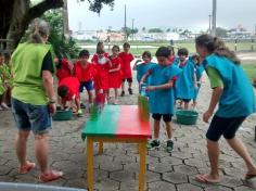 1º ano B em aula passeio no Espaço Verde