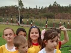 1º ano B em aula passeio no Espaço Verde