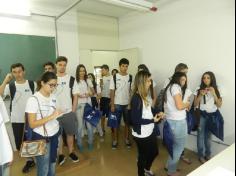 Alunos do 2º EM em Aula de Campo à UNIVALI