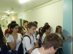 Alunos do 2º EM em Aula de Campo à UNIVALI