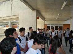 Alunos do 2º EM em Aula de Campo à UNIVALI