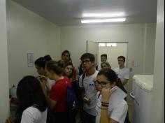 Alunos do 2º EM em Aula de Campo à UNIVALI