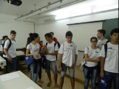 Alunos do 2º EM em Aula de Campo à UNIVALI