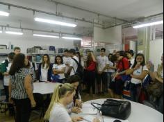 Alunos do 2º EM em Aula de Campo à UNIVALI