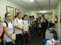 Alunos do 2º EM em Aula de Campo à UNIVALI