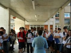 Alunos do 2º EM em Aula de Campo à UNIVALI