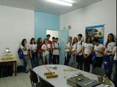 Alunos do 2º EM em Aula de Campo à UNIVALI