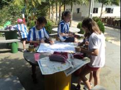 2º ano C no Espaço Verde: planejando o futuro da Terra