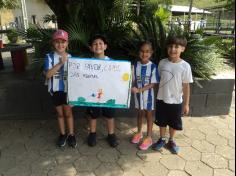 2º ano C no Espaço Verde: planejando o futuro da Terra