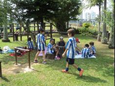 2º ano C no Espaço Verde: planejando o futuro da Terra