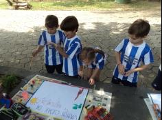 2º ano C no Espaço Verde: planejando o futuro da Terra