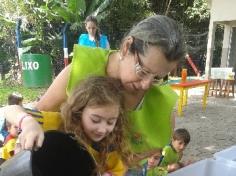 1º ano A no Espaço Verde… Oba!