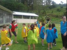 1º ano A no Espaço Verde… Oba!