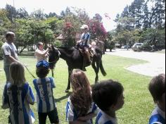 2º ano C na Cascata do Encanto.