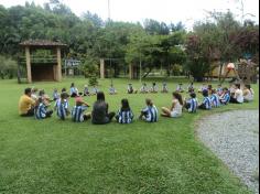 2º ano C na Cascata do Encanto.