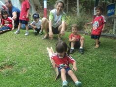 Maternal em Aula-passeio no Espaço Verde