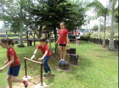 4º ano D estudando o som no Espaço Verde