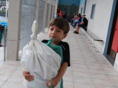 Oba! Dia de conhecer a nova sala de aula!