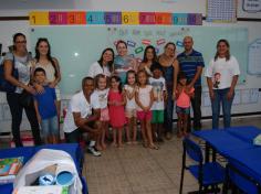 Oba! Dia de conhecer a nova sala de aula!