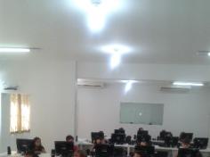 Primeira aula de informática dos 2ºs anos