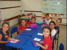 Primeiros dias no 1º ano B 2015