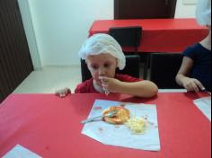 Mini-Pizza no grupo Sorriso