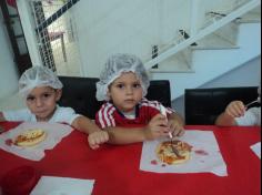 Mini-Pizza no grupo Sorriso