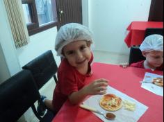 Mini-Pizza no grupo Sorriso