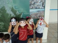 Construção de máscaras no Infantil IIB