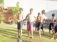 Aula de campo: Gincana da água no Espaço Verde