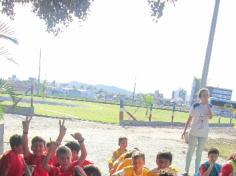 Aula de campo: Gincana da água no Espaço Verde