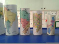 1º ano E Explorando o Mapa Mundi