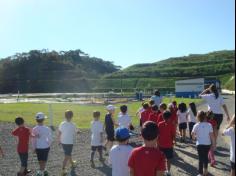 1ºs anos em visita ao Aterro Sanitário de Itajaí