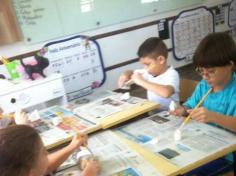 2º ano C transforma pedras em bichos