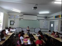 Contação de histórias no 3º ano C