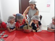 Culinária com a mamãe Jacqueline