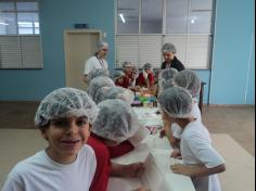 Culinária com a Mamãe Bianca no 2º ano B