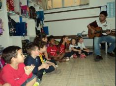 Uma tarde musical no Grupo Aventureiros