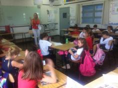 2º ano C recebe visita especial