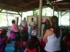 Aula passeio no sítio da APAE