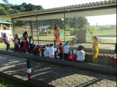 Aula-passeio com a equipe do LEAS no Espaço Verde