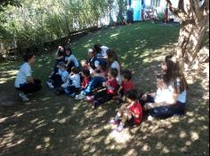 Aula-passeio com a equipe do LEAS no Espaço Verde