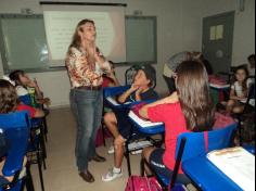 Oficina com as mamães: Débora, Michelli e Angela