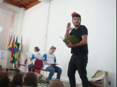 Aula passeio na Biblioteca Pública de Itajaí