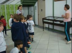 Aula passeio na Biblioteca Pública de Itajaí