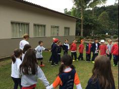 Guardiões do Saber em aula-passeio no Espaço Verde